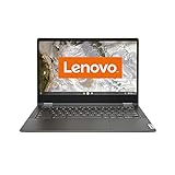 Lenovo IdeaPad Flex 5i Chromebook 33,8 cm (13,3 Zoll, 1920x1080, Full HD, WideView, Touch) Convertible Notebook (Intel Core i3-1115G4, 8GB RAM, 128GB SSD, Intel UHD Grafik, ChromeOS) grau