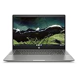 HP Chromebook 14b-nb0060ng (14 Zoll / FHD Touch) Laptop (Intel Core i5-1135G7, 8GB DDR4, 256GB SSD, Fingerprintleser, Chrome OS, QWERTZ) Silber