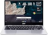 Acer Chromebook Convertible 13 Zoll (CP513-1H-S6RG) (ChromeOS, Laptop, FHD Touch-Display, Akkulaufzeit: Bis zu 14 Stunden, Tastatur beleuchtet, 1,3 Kg leicht, 15.55 mm dünn) Plus Chromebook