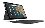 Lenovo IdeaPad Duet Chromebook WiFi - Tablet 128GB, 4GB RAM, Ice Blue/Iron Grey QWERTY Keyboard